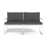 Breeze 2 Seat Sofa - Harbour - ShopHarbourOutdoor - BREE-06A-ALWHI-BAWHI-RIVSLA