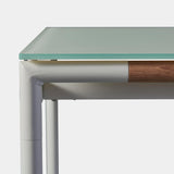 Breeze Glass Dining Table 39" - Harbour - ShopHarbourOutdoor - BREE-03A-ALAST-GLTAU