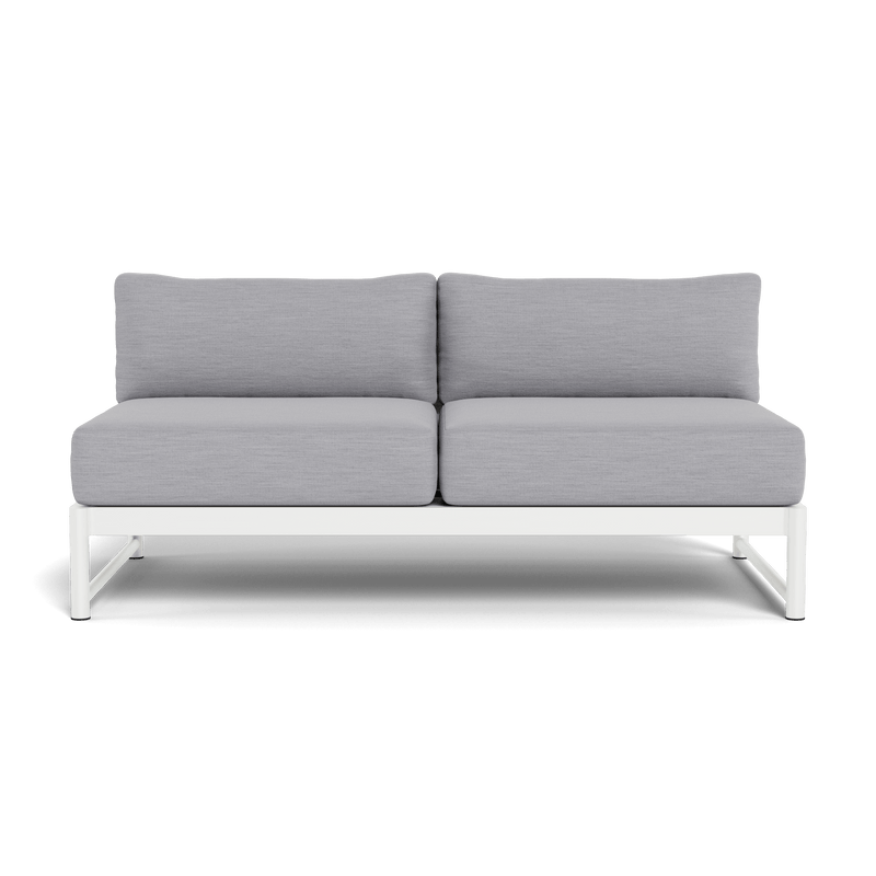 Breeze XL 2 Seat Armless Sofa - Harbour - Harbour - BRXL-06B-ALWHI-PANCLO