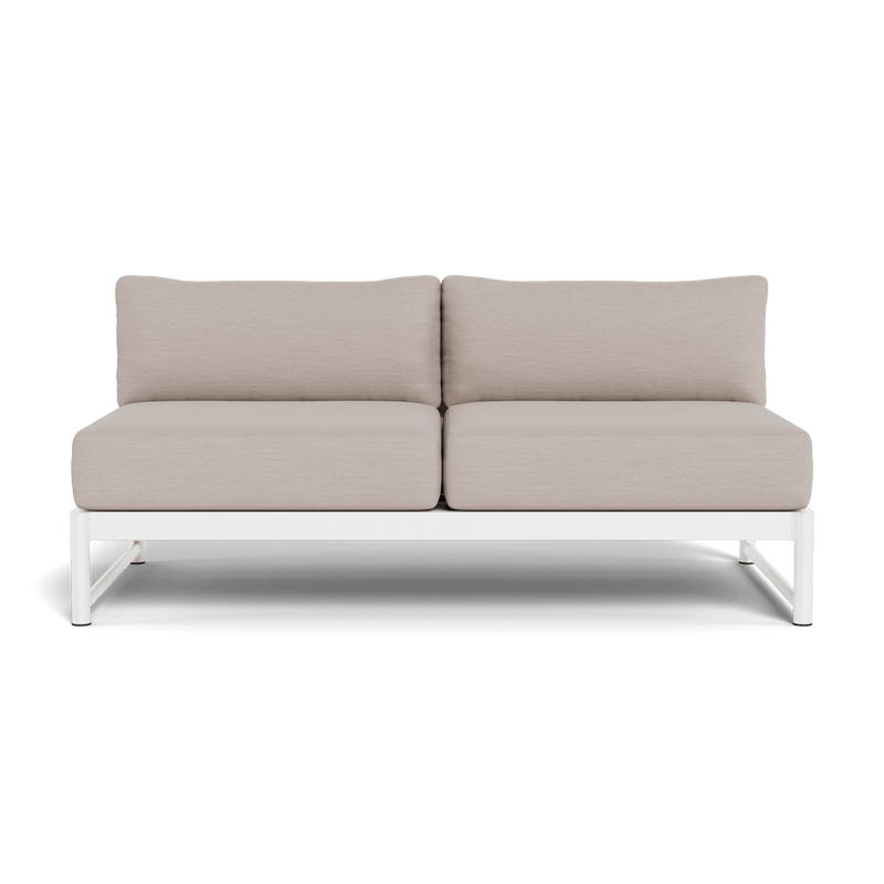 Breeze XL 2 Seat Armless Sofa - Harbour - Harbour - BRXL-06B-ALWHI-PANMAR