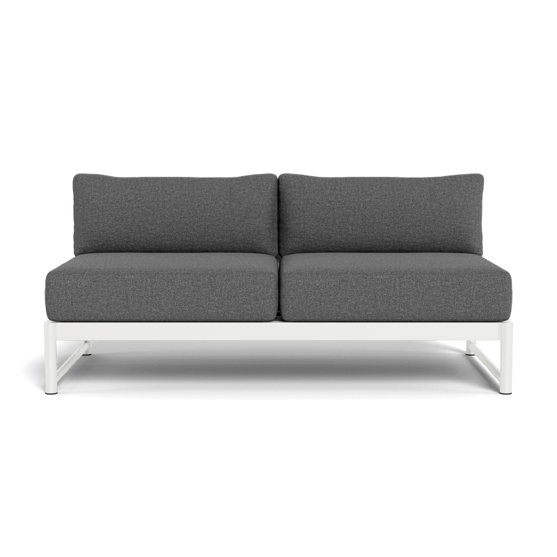 Breeze XL 2 Seat Armless Sofa - Harbour - Harbour - BRXL-06B-ALWHI-RIVSLA