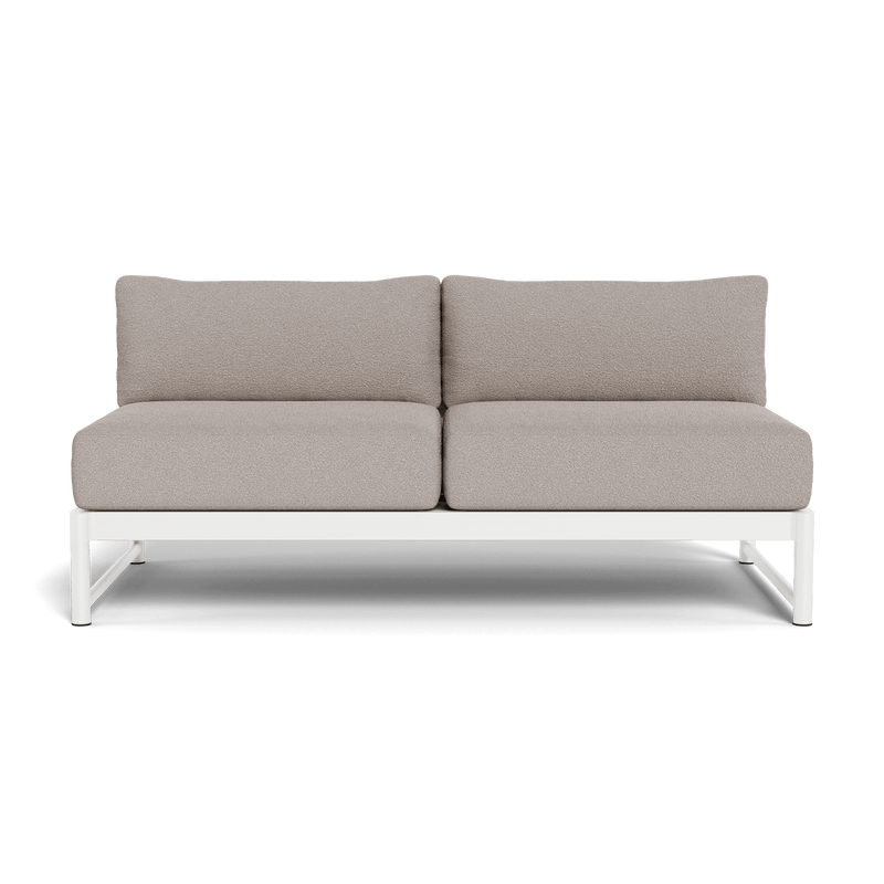 Breeze XL 2 Seat Armless Sofa - Harbour - Harbour - BRXL-06B-ALWHI-RIVSTO