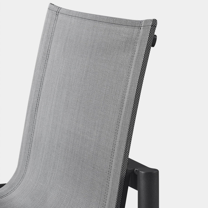 Breeze Xl Armless Dining Chair - Harbour - ShopHarbourOutdoor - BRXL-01B-ALAST-BASIL