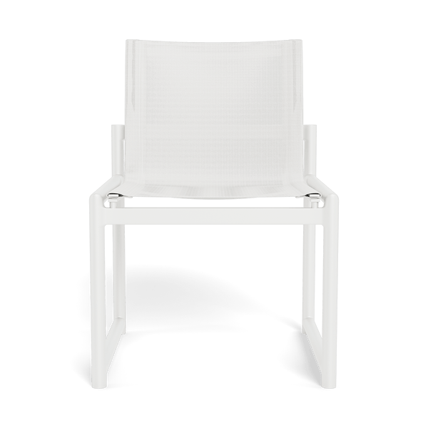 Breeze Xl Armless Dining Chair - Harbour - ShopHarbourOutdoor - BRXL-01B-ALWHI-BAWHI