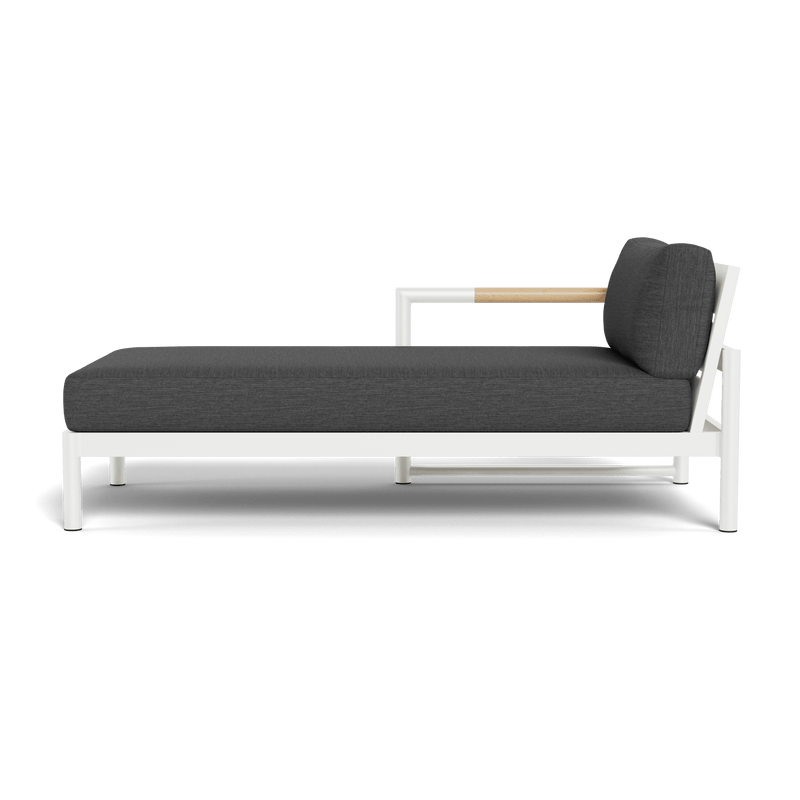 Breeze Xl Chaise Left - Harbour - ShopHarbourOutdoor - BRXL-07BL-ALWHI-AGOGRA