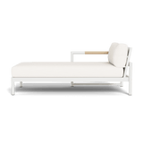 Breeze Xl Chaise Left - Harbour - ShopHarbourOutdoor - BRXL-07BL-ALWHI-PANBLA