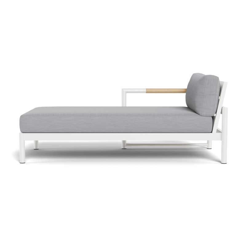 Breeze Xl Chaise Left - Harbour - ShopHarbourOutdoor - BRXL-07BL-ALWHI-PANCLO