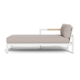 Breeze Xl Chaise Left - Harbour - ShopHarbourOutdoor - BRXL-07BL-ALWHI-PANMAR