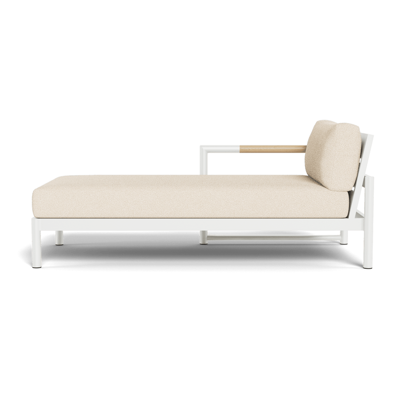 Breeze Xl Chaise Left - Harbour - ShopHarbourOutdoor - BRXL-07BL-ALWHI-RIVSAN