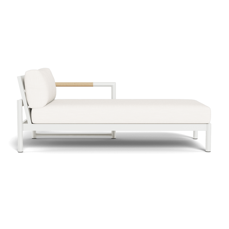 Breeze Xl Chaise Right - Harbour - ShopHarbourOutdoor - BRXL-07BR-ALWHI-PANBLA