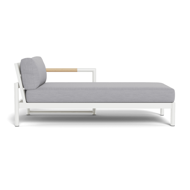 Breeze Xl Chaise Right - Harbour - ShopHarbourOutdoor - BRXL-07BR-ALWHI-PANCLO