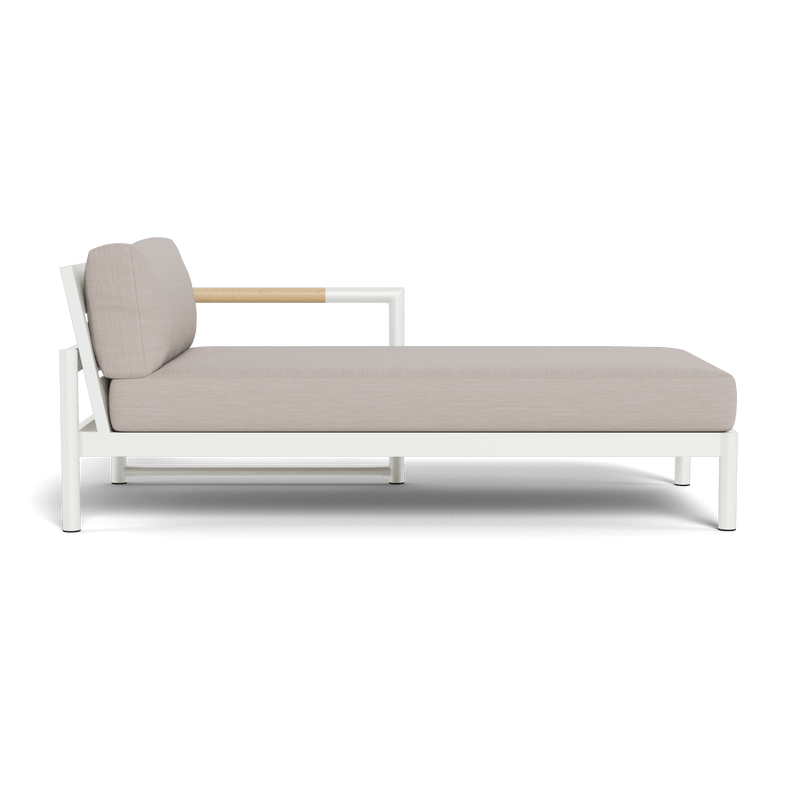 Breeze Xl Chaise Right - Harbour - ShopHarbourOutdoor - BRXL-07BR-ALWHI-PANMAR