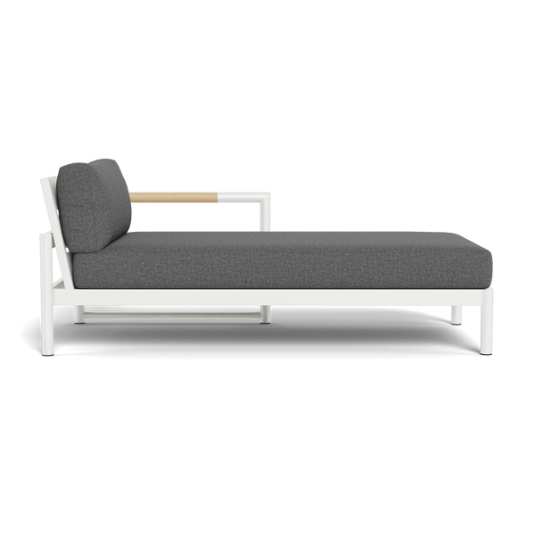 Breeze Xl Chaise Right - Harbour - ShopHarbourOutdoor - BRXL-07BR-ALWHI-SIESLA