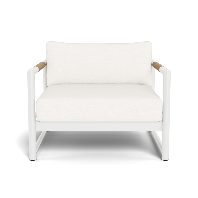 Breeze Xl Lounge Chair - Harbour - ShopHarbourOutdoor - BRXL-08A-ALWHI-PANBLA