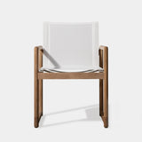 Breeze Xl Teak Dining Chair - Harbour - ShopHarbourOutdoor - BRTK-01A-TENAT-BAWHI