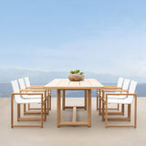 Breeze Xl Teak Dining Table 102" - Harbour - ShopHarbourOutdoor - BRTK-03C-TENAT