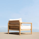 Breeze Xl Teak Lounge Chair - Harbour - ShopHarbourOutdoor - BRTK-08A-TENAT-PANBLA