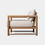 Breeze Xl Teak Lounge Chair - Harbour - ShopHarbourOutdoor - BRTK-08A-TENAT-PANBLA