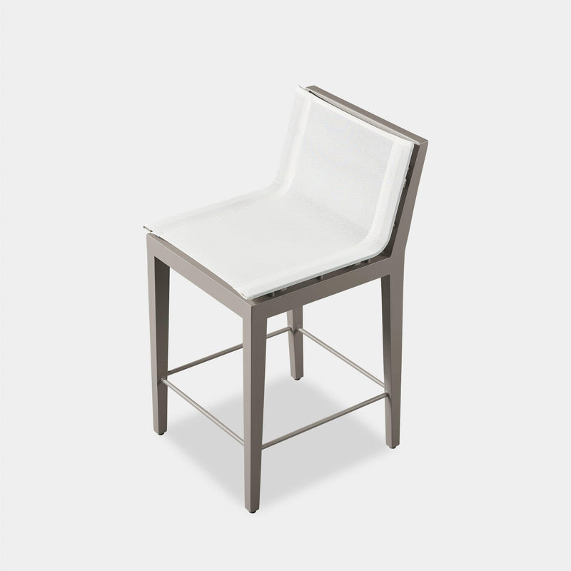 Byron Aluminum Bar Stool - Harbour - ShopHarbourOutdoor - BYRA-02C-ALAST-BASIL