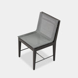 Byron Aluminum Dining Chair - Harbour - ShopHarbourOutdoor - BYRA-01A-ALAST-BASIL