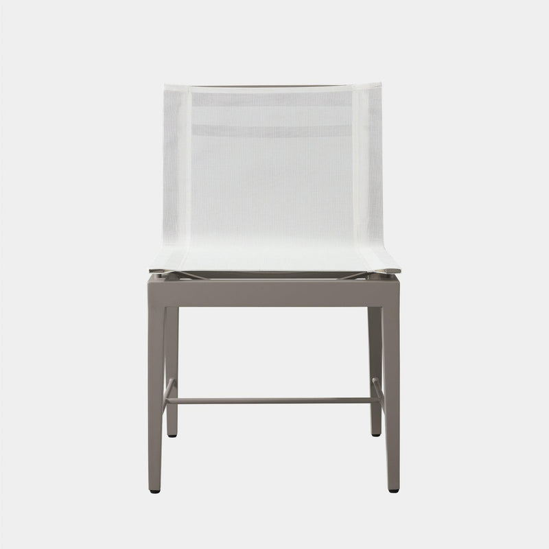 Byron Aluminum Dining Chair - Harbour - ShopHarbourOutdoor - BYRA-01A-ALAST-BASIL