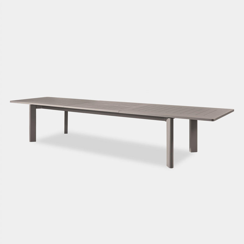 Byron Aluminum Extension Dining Table - Harbour - ShopHarbourOutdoor - BYRA-03E-ALBRZ