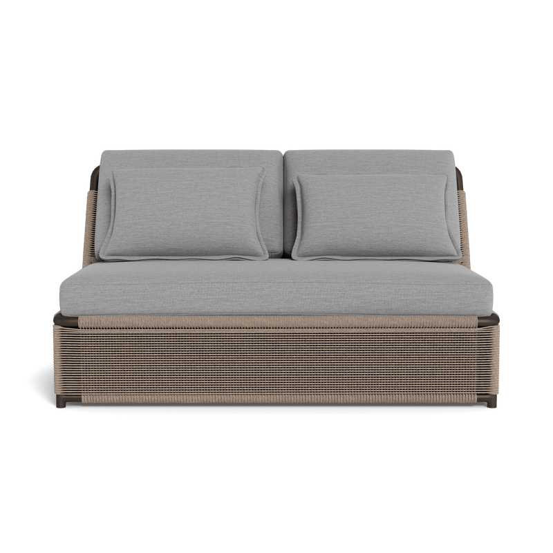 FORMENTERA 2 SEAT ARMLESS SOFA - Harbour - ShopHarbourOutdoor - FORM-06B-ALBRZ-TWDUN-AGOPIE