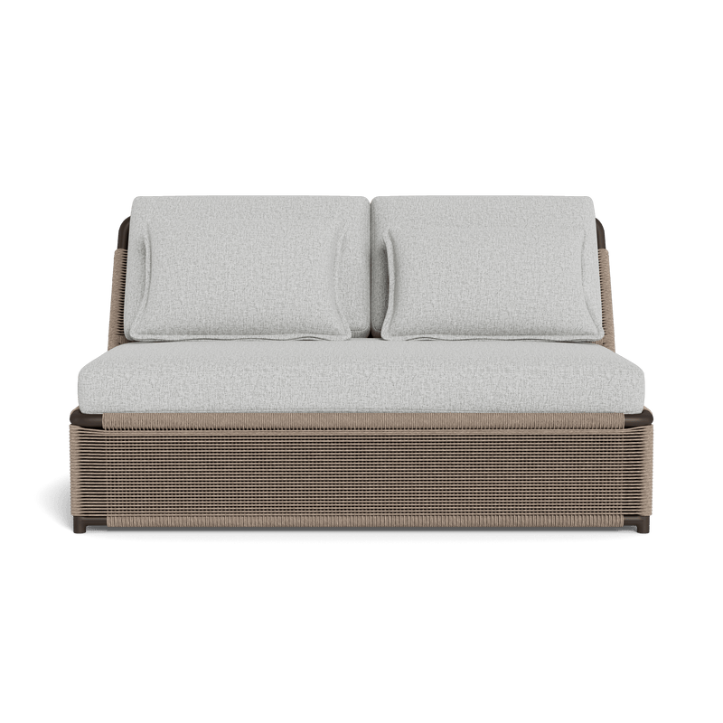 FORMENTERA 2 SEAT ARMLESS SOFA - Harbour - ShopHarbourOutdoor - FORM-06B-ALBRZ-TWDUN-COPSAN