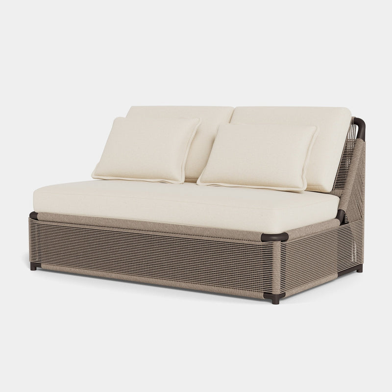 FORMENTERA 2 SEAT ARMLESS SOFA - Harbour - ShopHarbourOutdoor - FORM-06B-ALBRZ-TWDUN-SIEIVO