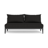 Hamilton 2 Seat Armless Sofa - Harbour - ShopHarbourOutdoor - HAMI-06B-ALAST-RODGR-COPMID