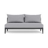 Hamilton 2 Seat Armless Sofa - Harbour - ShopHarbourOutdoor - HAMI-06B-ALAST-RODGR-PANCLO