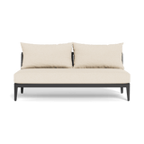 Hamilton 2 Seat Armless Sofa - Harbour - ShopHarbourOutdoor - HAMI-06B-ALAST-RODGR-RIVSAN