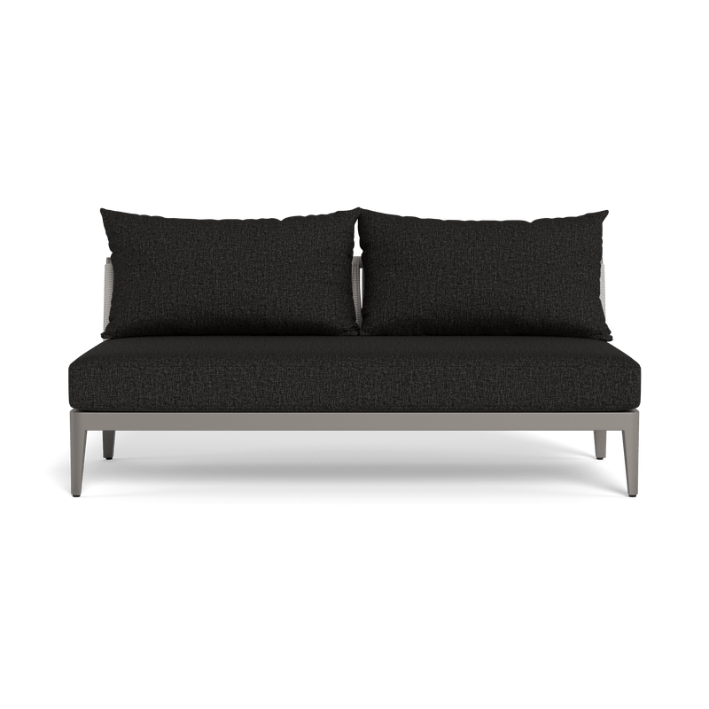 Hamilton 2 Seat Armless Sofa - Harbour - ShopHarbourOutdoor - HAMI-06B-ALTAU-ROLGR-COPMID