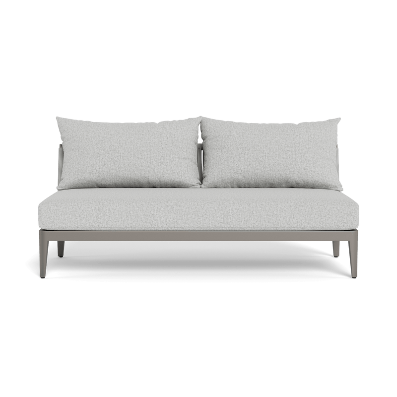 Hamilton 2 Seat Armless Sofa - Harbour - ShopHarbourOutdoor - HAMI-06B-ALTAU-ROLGR-COPSAN