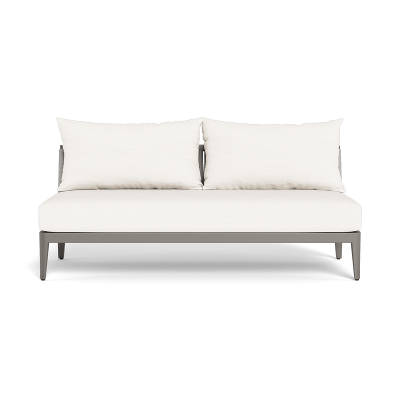 Hamilton 2 Seat Armless Sofa - Harbour - ShopHarbourOutdoor - HAMI-06B-ALTAU-ROLGR-PANBLA