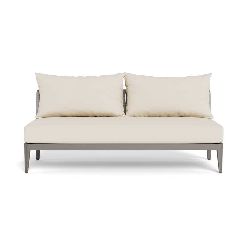 Hamilton 2 Seat Armless Sofa - Harbour - ShopHarbourOutdoor - HAMI-06B-ALTAU-ROLGR-SIEIVO