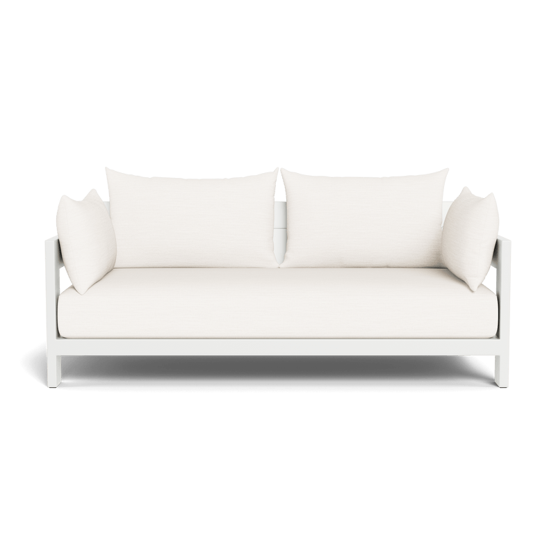 Hampton 2 Seat Sofa - Harbour - ShopHarbourOutdoor - HAMP-06A-ALWHI-BAWHI-PANBLA