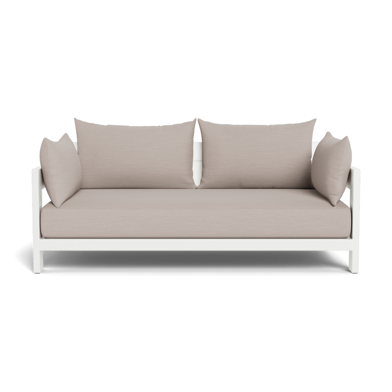 Hampton 2 Seat Sofa - Harbour - ShopHarbourOutdoor - HAMP-06A-ALWHI-BAWHI-PANMAR