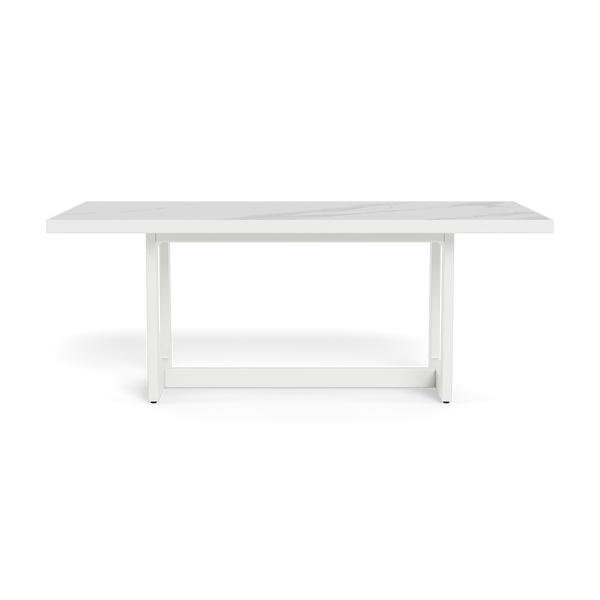 Hampton Dining Table 75" - Harbour - ShopHarbourOutdoor - HAMP-03B-ALWHI-LABIA