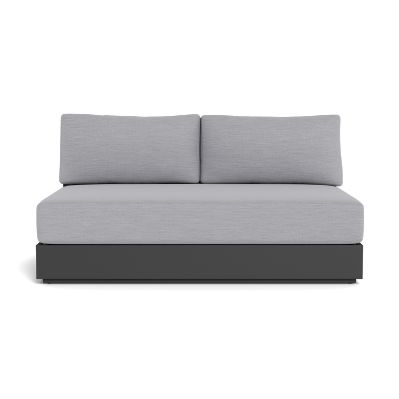 Hayman 2 Seat Armless Sofa - Harbour - ShopHarbourOutdoor - HAYM-06B-ALAST-BASIL-PANCLO