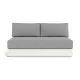 Hayman 2 Seat Armless Sofa - Harbour - ShopHarbourOutdoor - HAYM-06B-ALWHI-BAWHI-AGOPIE