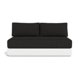 Hayman 2 Seat Armless Sofa - Harbour - ShopHarbourOutdoor - HAYM-06B-ALWHI-BAWHI-COPMID
