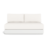 Hayman 2 Seat Armless Sofa - Harbour - ShopHarbourOutdoor - HAYM-06B-ALWHI-BAWHI-PANBLA