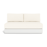 Hayman 2 Seat Armless Sofa - Harbour - ShopHarbourOutdoor - HAYM-06B-ALWHI-BAWHI-RIVIVO