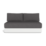 Hayman 2 Seat Armless Sofa - Harbour - ShopHarbourOutdoor - HAYM-06B-ALWHI-BAWHI-RIVSLA