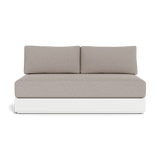Hayman 2 Seat Armless Sofa - Harbour - ShopHarbourOutdoor - HAYM-06B-ALWHI-BAWHI-RIVSTO