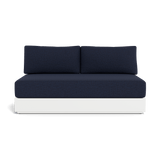 Hayman 2 Seat Armless Sofa - Harbour - ShopHarbourOutdoor - HAYM-06B-ALWHI-BAWHI-SIEIND
