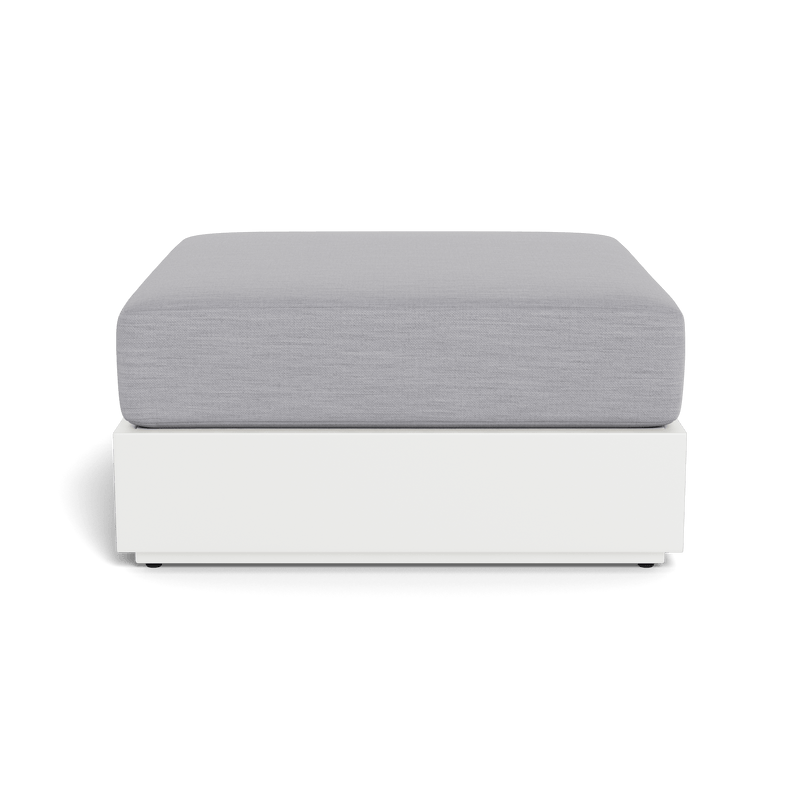 Hayman Ottoman - Harbour - ShopHarbourOutdoor - HAYM-09A-ALWHI-BAWHI-PANCLO