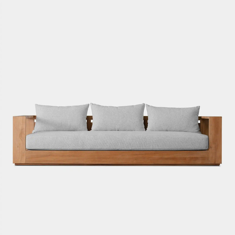 Hayman Teak 3 Seat Sofa - Harbour - ShopHarbourOutdoor - HYTK-05A-TENAT-BAWHI-COPSAN