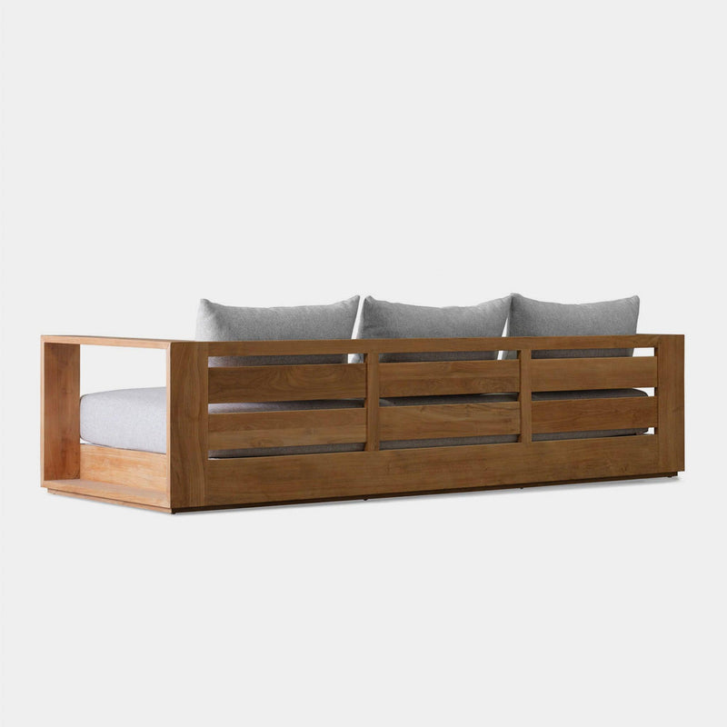 Hayman Teak 3 Seat Sofa - Harbour - ShopHarbourOutdoor - HYTK-05A-TENAT-BAWHI-COPSAN